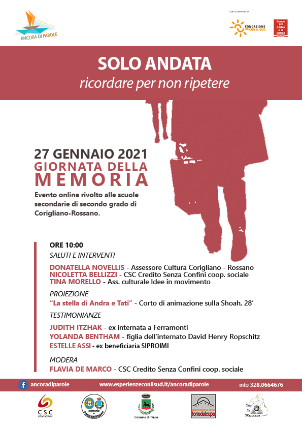 olocausto, shoah, giornata della memoria. campo di concentramento, ferramonti