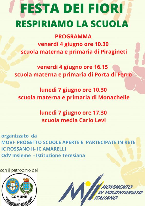 bibliocamper alla festa dei fiori, corigliano rossano