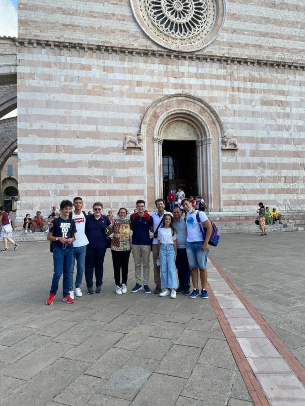 Santità, i ragazzi ad Assisi