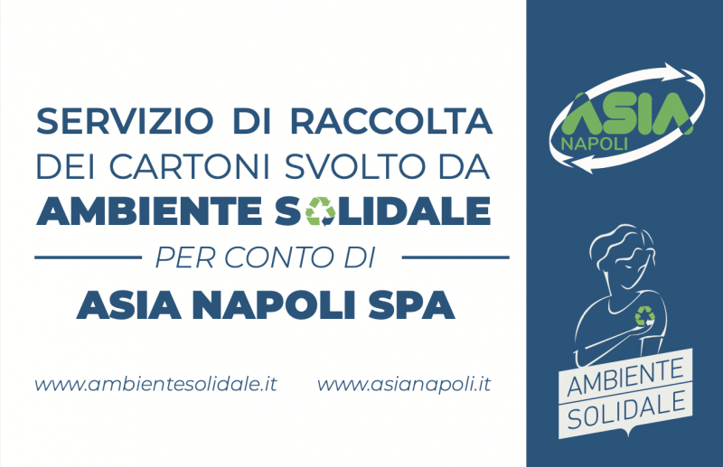 servizio di raccolta cartone di ambiente solidale Asia spa