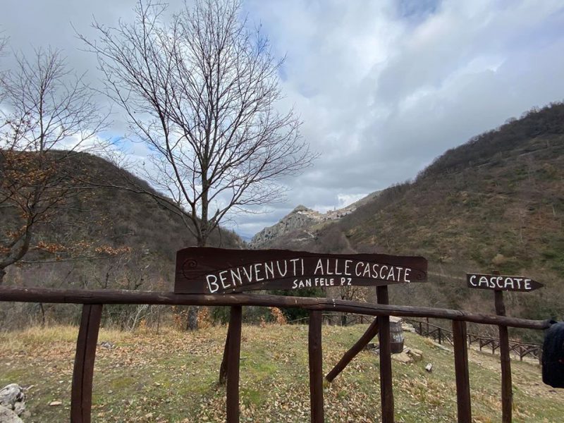 Cascate di San Fele Campo internazionale Legambiente Basilicata