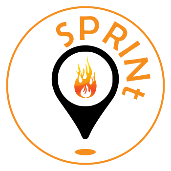 Logo SPRINt - Strategie integrate per la PRevenzione e il monitoraggio del rischio INcendi e la sensibilizzazione delle comunità